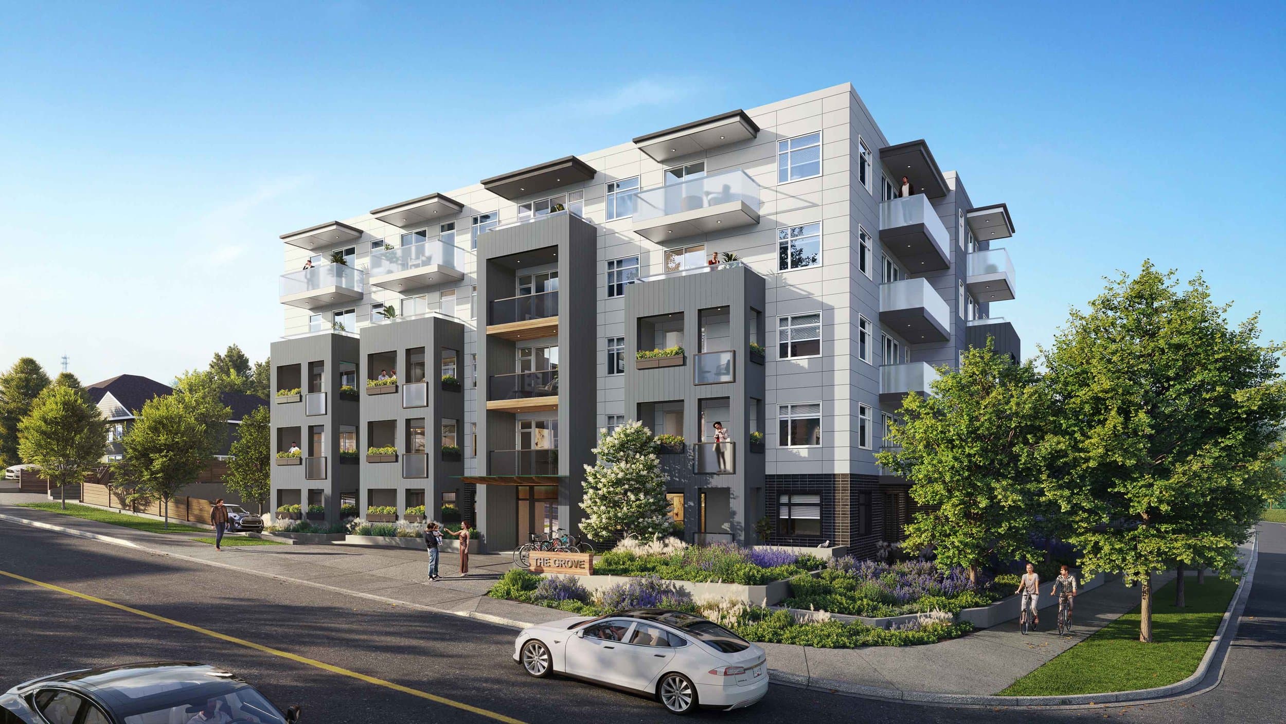 Modern new construction home